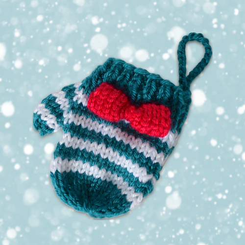 Striped Mini Mittens photo 2