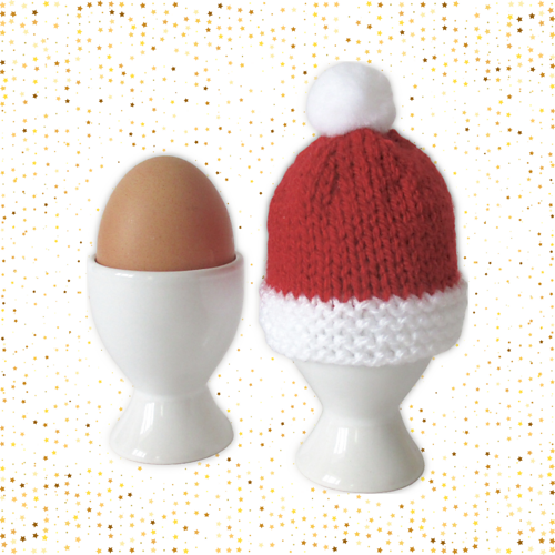 Santa Hat Egg Cosy - Amanda Berry