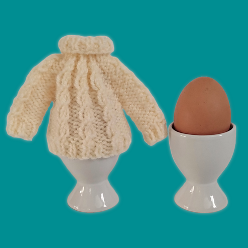 Cable Sweater Cosy photo 2