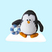 Hopkins the Penguin pattern 