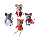 Festive Mice Decorations pattern 