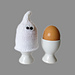 Ghost Egg Cosy pattern 