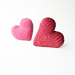 Hearts pattern 