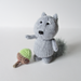 Dinky Squirrel pattern