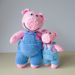 Pop and Pip Pigs pattern