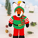Francie the Festive Fox pattern