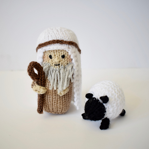 Ravelry A Child Is Born Nativity Set pattern by Amanda Berry