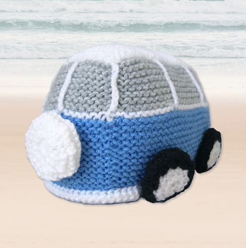 Camper Van Print Pattern Backpack main image 0