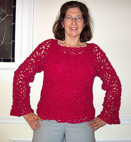 Floral Fantasy Pullover photo 3