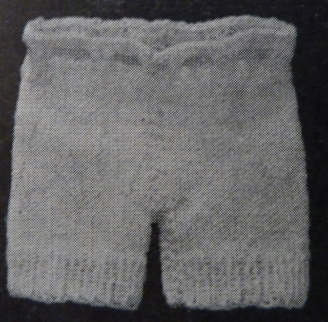 Ravelry Doll's Knickers pattern by Marjory Tillotson