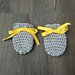 cute crochet newborn baby mitts photo 4