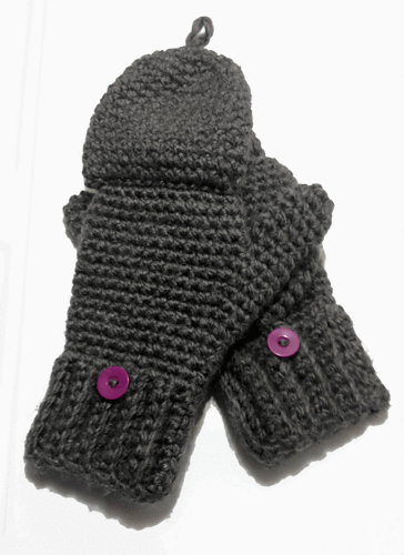 Glittens/ Convertible Mittens Pattern - 2012 Claire Rodriguez