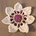 7 Point Star Flower Motif pattern