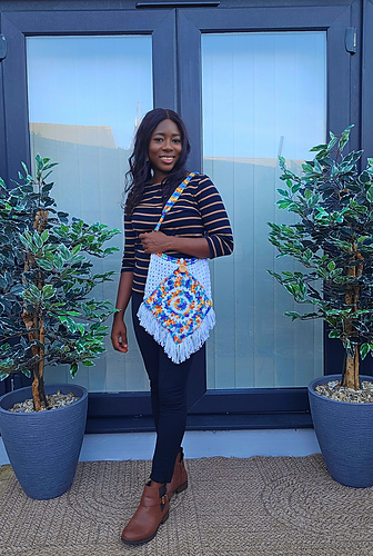 Azure Boho Bag