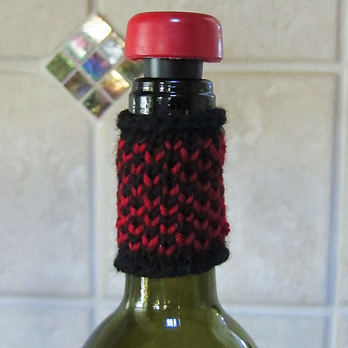 Wine Bottle Neck Warmer photo 2