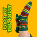 Foot by the Fruit pattern