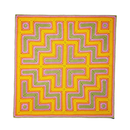 Ravelry Present Moment Picnic Blanket pattern by Fernanda Aquinaga