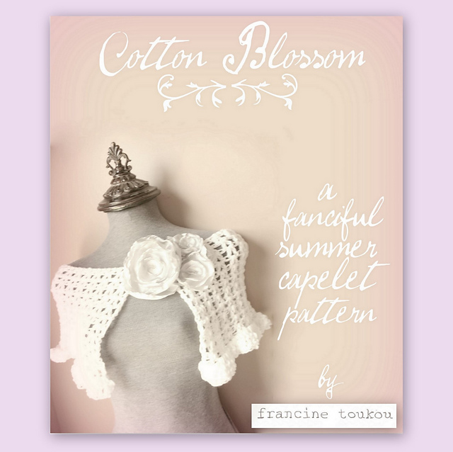 Cotton Blossom Capelet