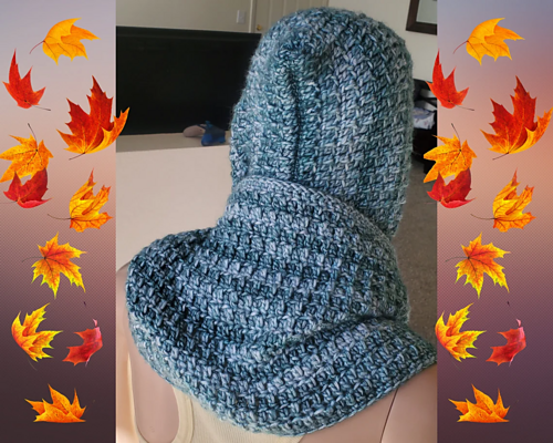 Hooded Infinity Scarf - Fran Corona