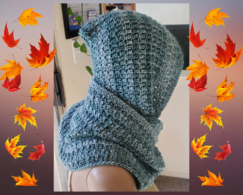 Hooded Infinity Scarf - Fran Corona