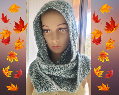 Hooded Infinity Scarf - Fran Corona