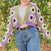 Halloween Granny Square Cardigan pattern 