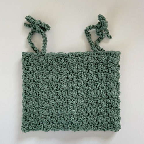 Beginner-Friendly Crochet Tie Tank Top photo 5