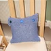 Seed Stitch Cushion pattern 