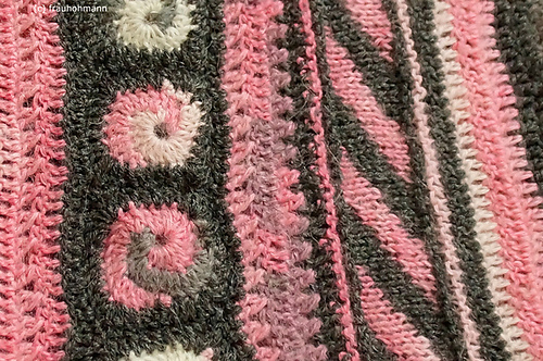 Spiral - Kreisjakke med Knopfleiste - by frauhohmann