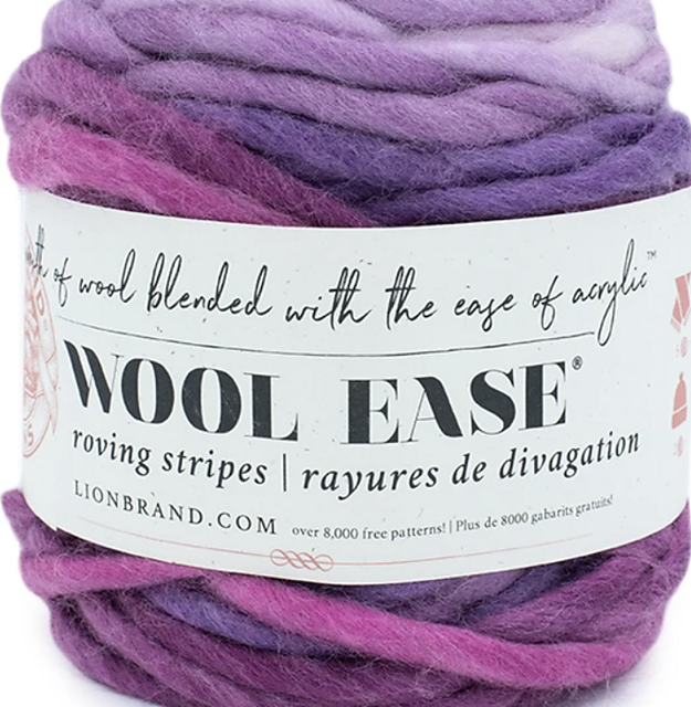 Ravelry Lion Brand Wool Ease Roving Stripes