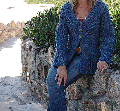 Cable & Seed Stitch Jacket photo 5