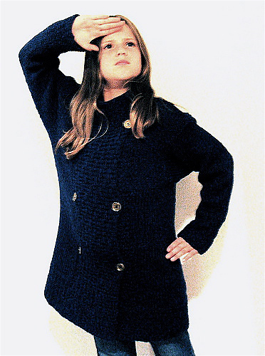 Come Sail Away With Me Pea Coat photo 2