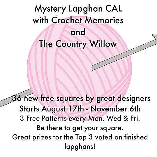 Lacy Crimson Square photo 2