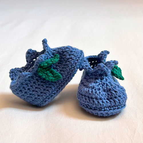 Blueberry Baby Shoes