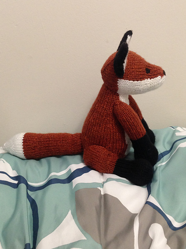Ravelry: Hendrix the Red Fox pattern by Cat and the Fiddle Yarnworks