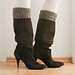 Basketweave Boot Cuffs pattern 