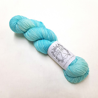 Ullrike Glitter Sock Turquoise