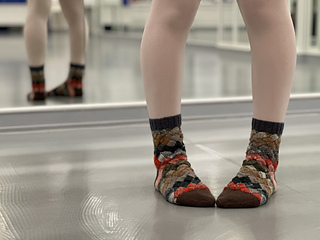 Ravelry: geunhee's parallel module socks