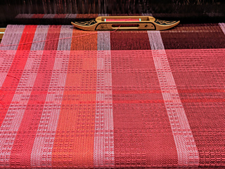 five units of one block, two units of both blocks, checkerboardish