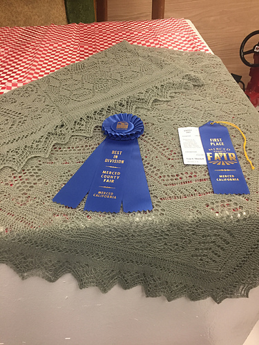 shetland stars shawl