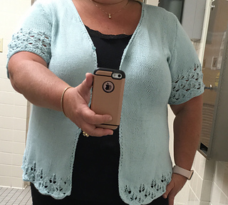 Ravelry: Bleeding Hearts Cardi pattern by Mary Anne Oger