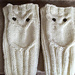 Adult Owl Boot Cuffs pattern