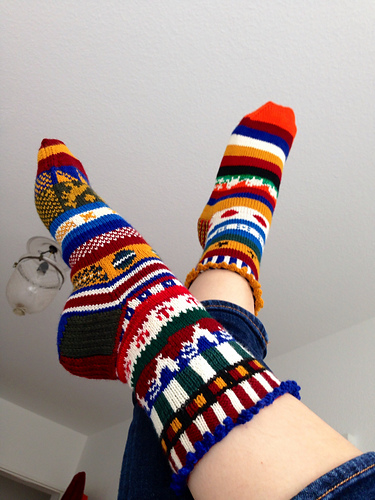 World Cup 2014 Sock Recipe photo 2