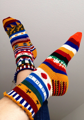 World Cup 2014 Sock Recipe photo 3
