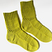 Mingling Daisies Socks pattern 