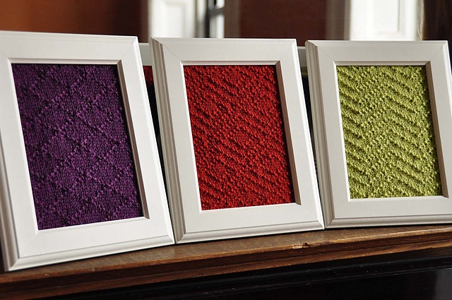 Ravelry Aztec Textures Knitted Wall Art Pattern By Lauren Riker - Knitted Photo Frame Patterns Ravelry Aztec Textures Knitted Wall Art Pattern By Lauren Riker - Knitted Photo Frame Patterns