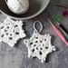 Easy Beaded Snowflake pattern