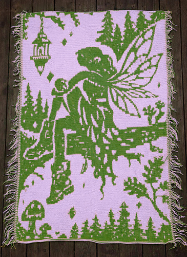 Silent Rebel Fairy Blanket