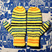 Striped Mittens #5616 pattern 