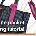 iphone pocket bag knitting pattern 